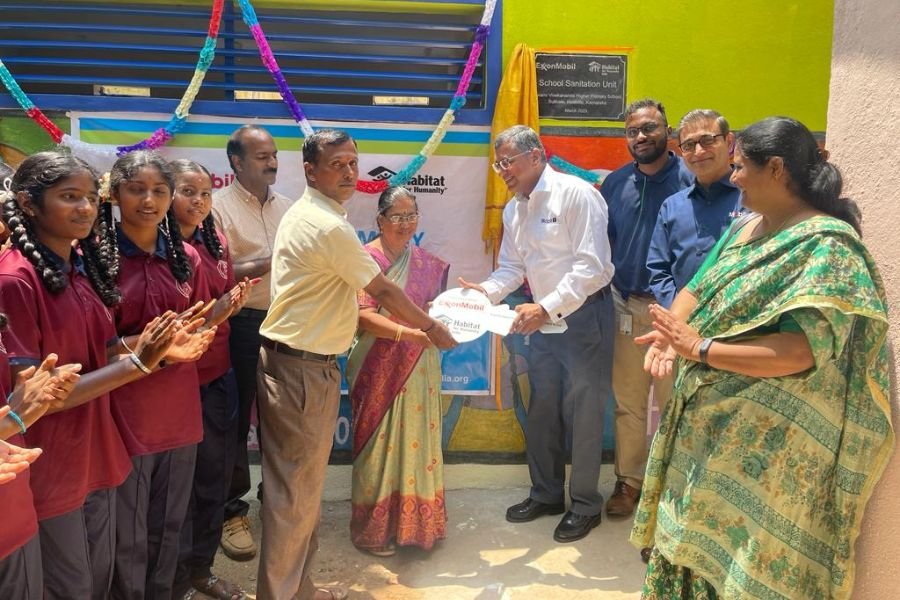 Habitat for Humanity India and ExxonMobil build anganwadi centres and sanitation facilities in government schools