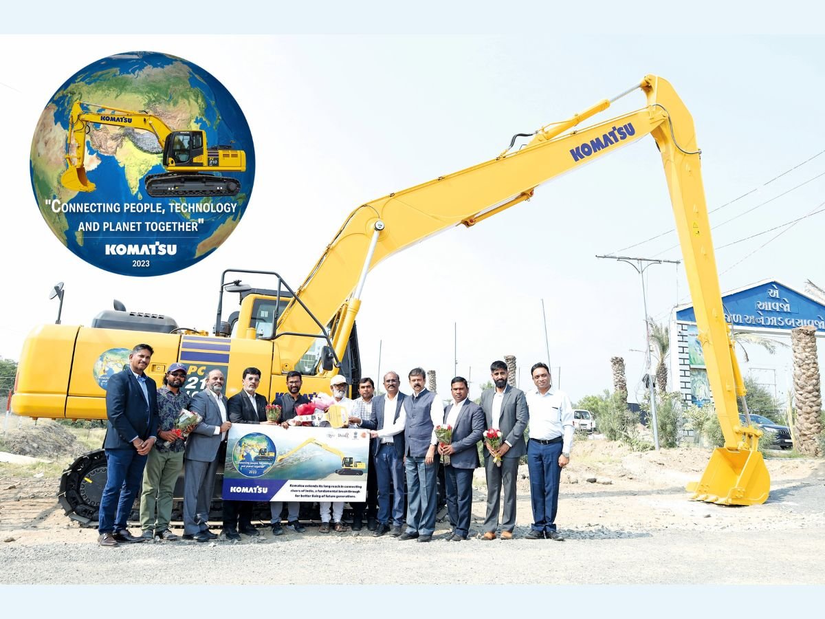 Komatsu connects people through its technology for making better future