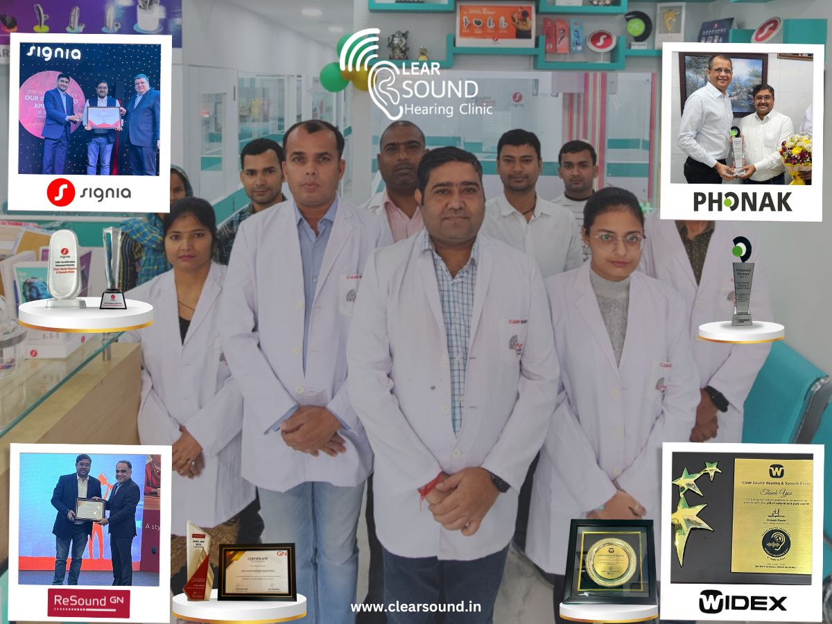 Clear Sound Receives Diamond Partner Awards from Signia and Phonak, and High ASP Award from ReSound, for 2023