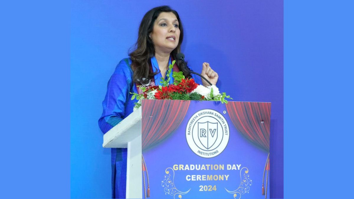 You are potentially India’s greatest generation, Geetanjali Vikram Kirloskar at the RV College of Engineering’s graduation day ceremony