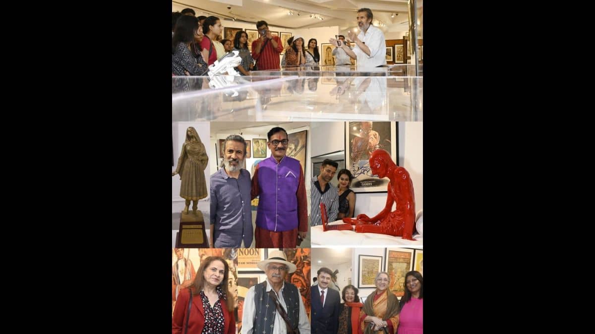 New Delhi’s Cultural Gem: TRIS Exhibition Draws Luminaries and Enthusiasts Alike