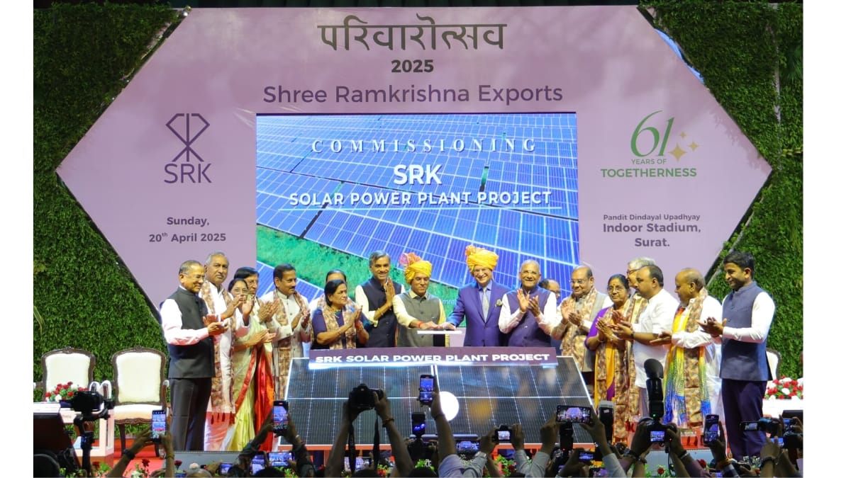 SRK Group marks 61st anniversary with “Parivarotsav 2025”, launch of two solar energy projects