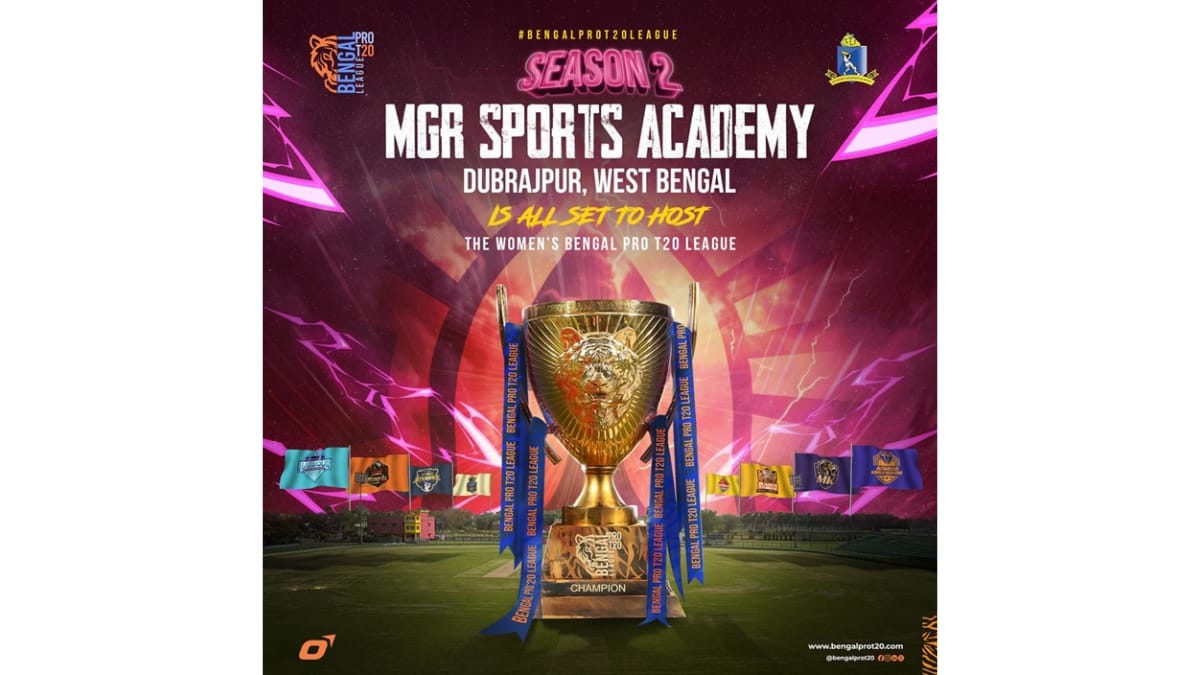 MGR Sports Academy Dubrajpur Named Venue for Womens Matches in Bengal Pro T20 League Season 2