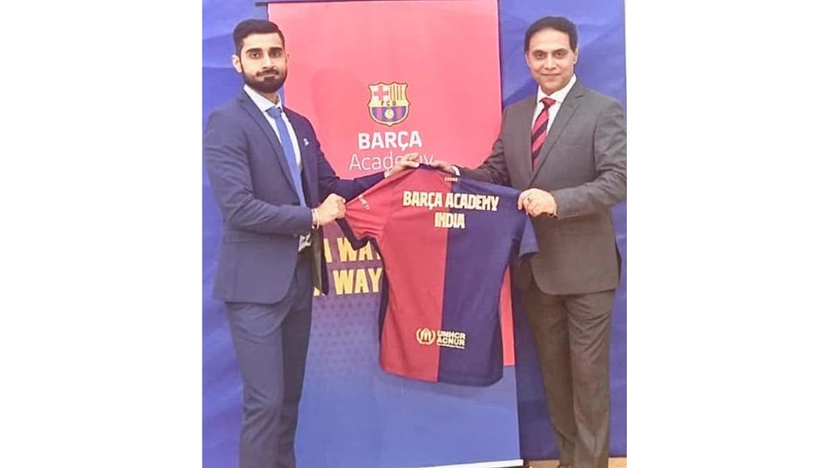 Barça Academy back in India