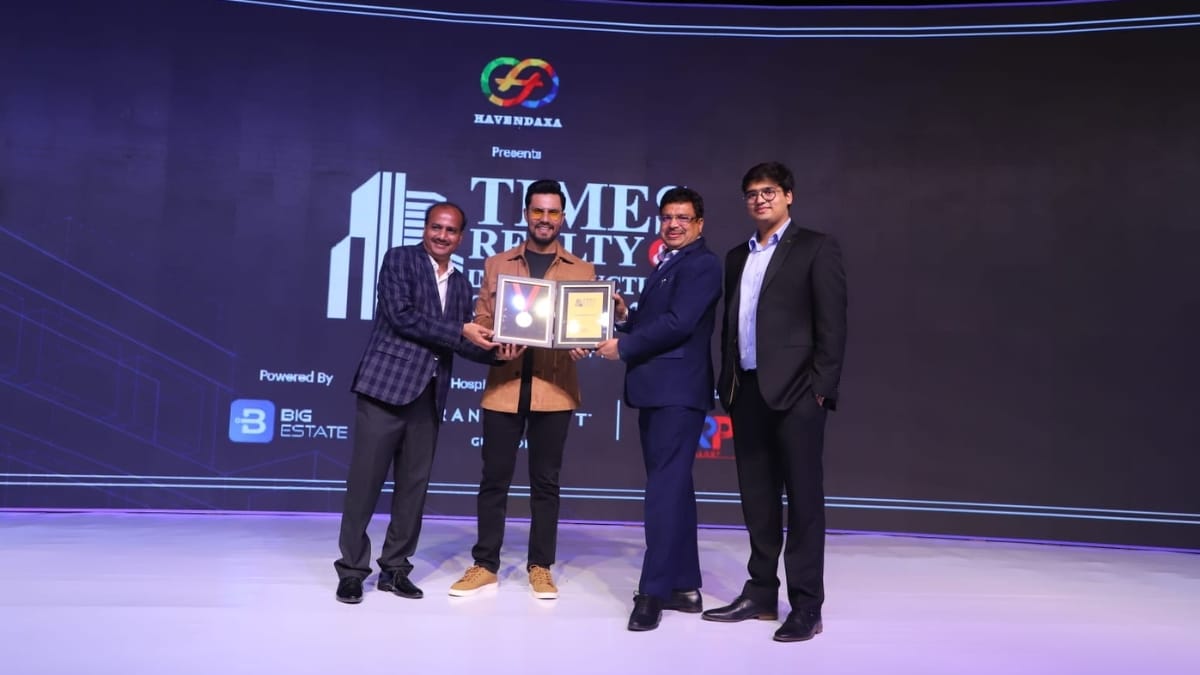 Forteasia Realty crowned ‘EMERGING DEVELOPER OF THE YEAR (NON-METRO)’ at Times Realty Conclave 2025