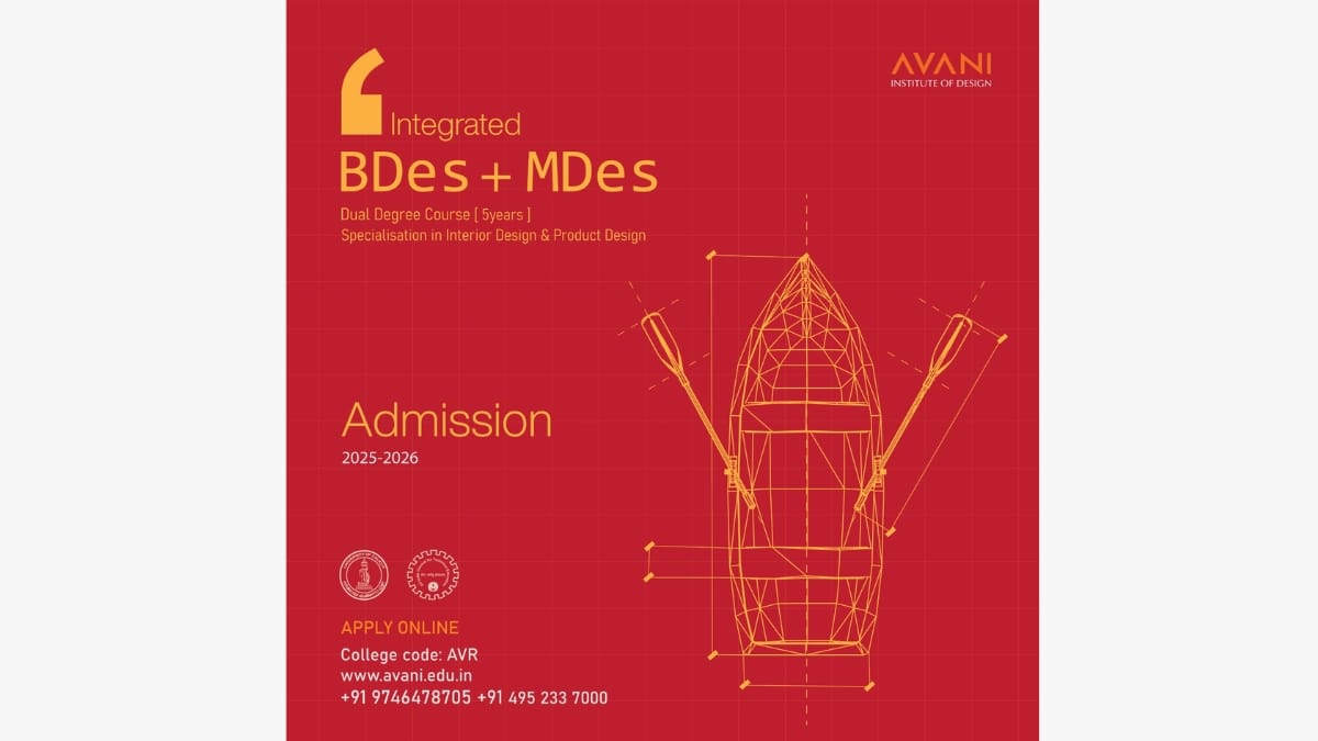 Avani Institute of Design Launches Innovative Five-Year Integrated B.Des + M.Des Dual Degree Program