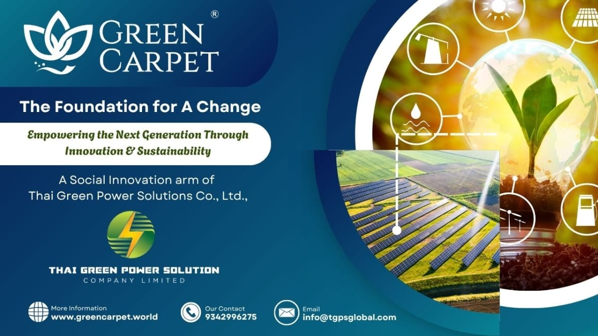 Green Carpet Foundation: Empowering the Next Generation Through Innovation & Sustainability