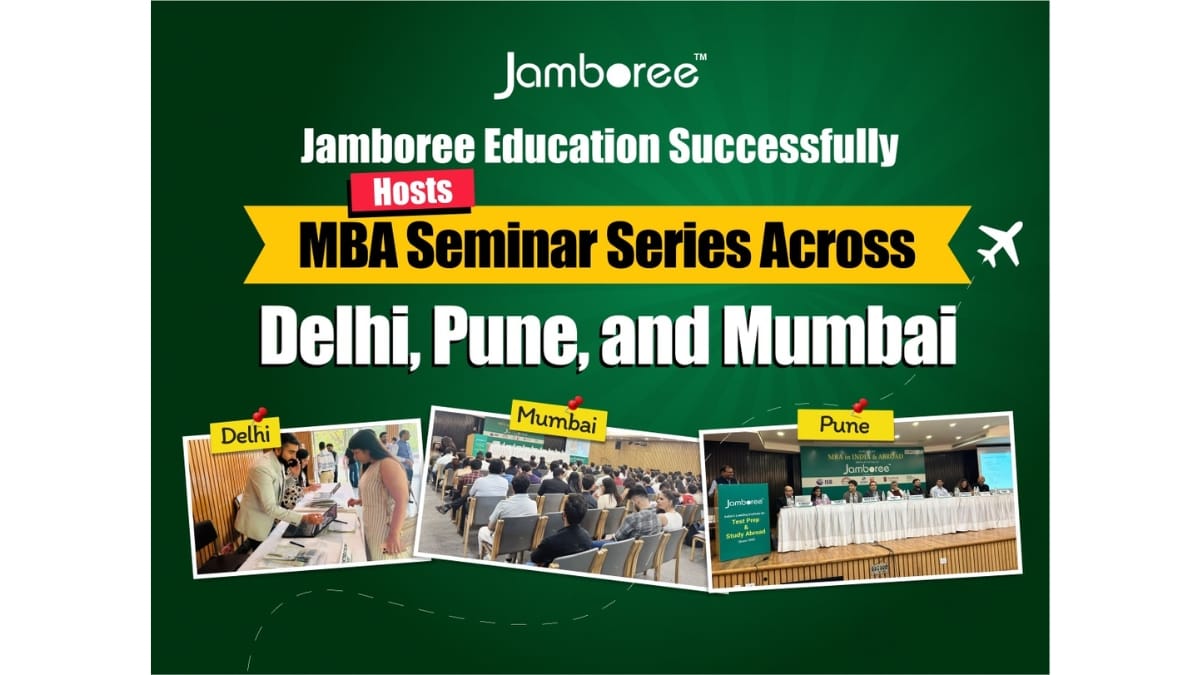 Jamboree Education Hosts MBA Seminar Series Across Delhi, Pune, and Mumbai