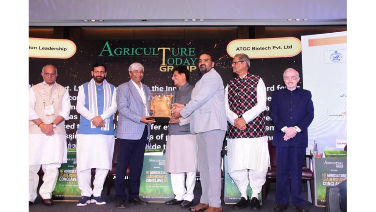 ATGC Biotech Recognised with Innovation Leadership Award 2025 for Transforming Crop Protection through Deep-Tech Innovation