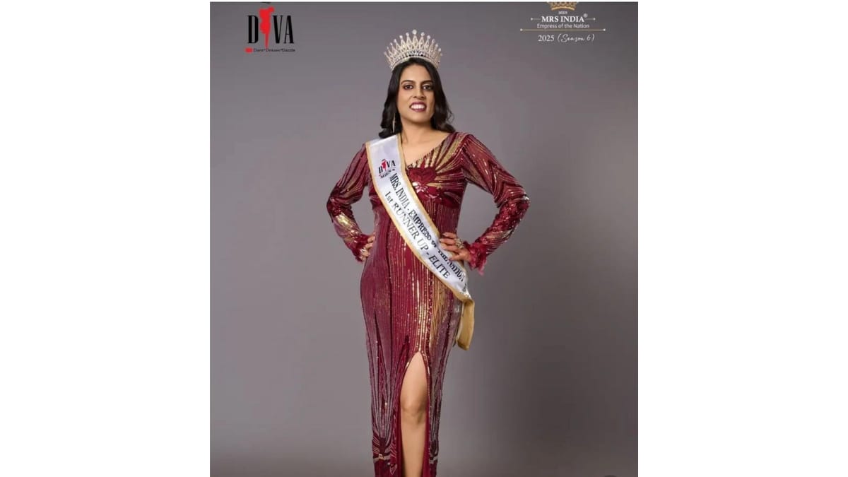 Breaking Barriers & Chasing Dreams : Melissa Menezes Crowned 1st Runner-Up in Elite Category at Mrs. India – Empress of The Nation 2025