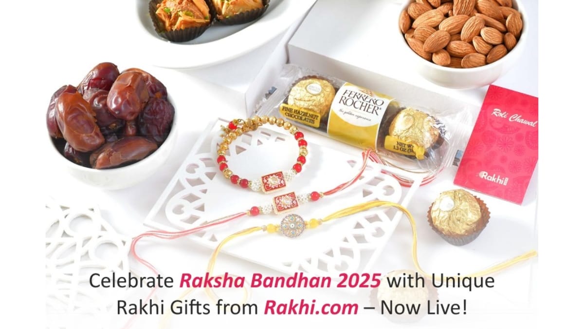 Celebrate Raksha Bandhan 2025 with Unique Rakhi Gifts from Rakhi.com – Now Live