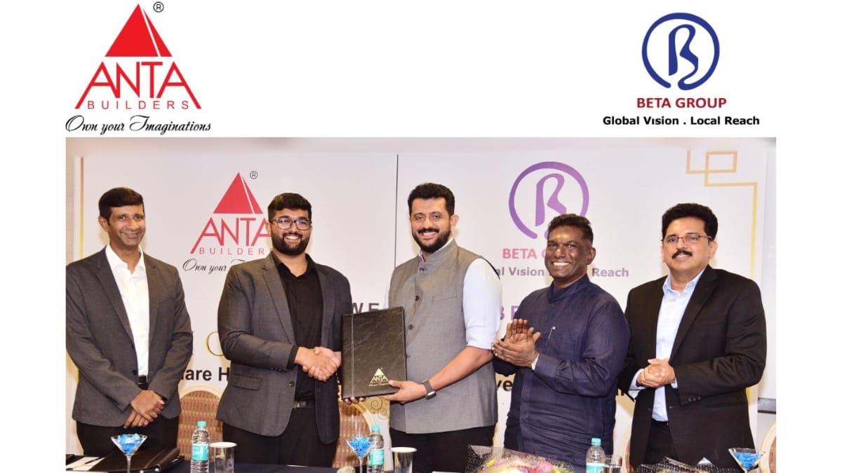 Beta Group Forays Into Indian Real Estate With Strategic Investment In Anta Builders
