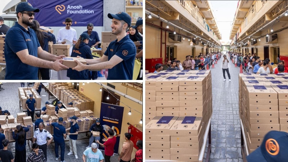 Anosh Foundation Distributes 17,500 Meals in Dubai to Mark Ramadan Spirit