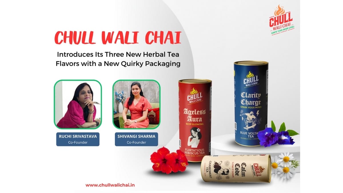 Chull Wali Chai Introduces Its Three New Herbal Tea Flavours with a New Quirky Packaging