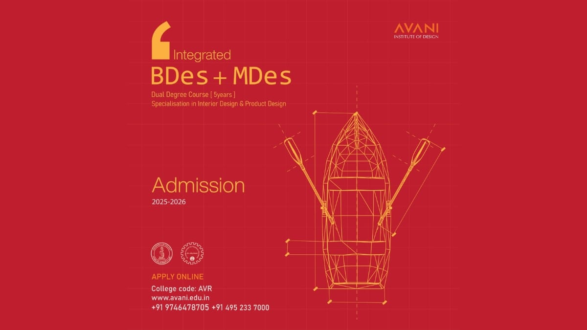 Avani Institute of Design Introduces Five-Year Integrated B.Des–M.Des Dual Degree Program
