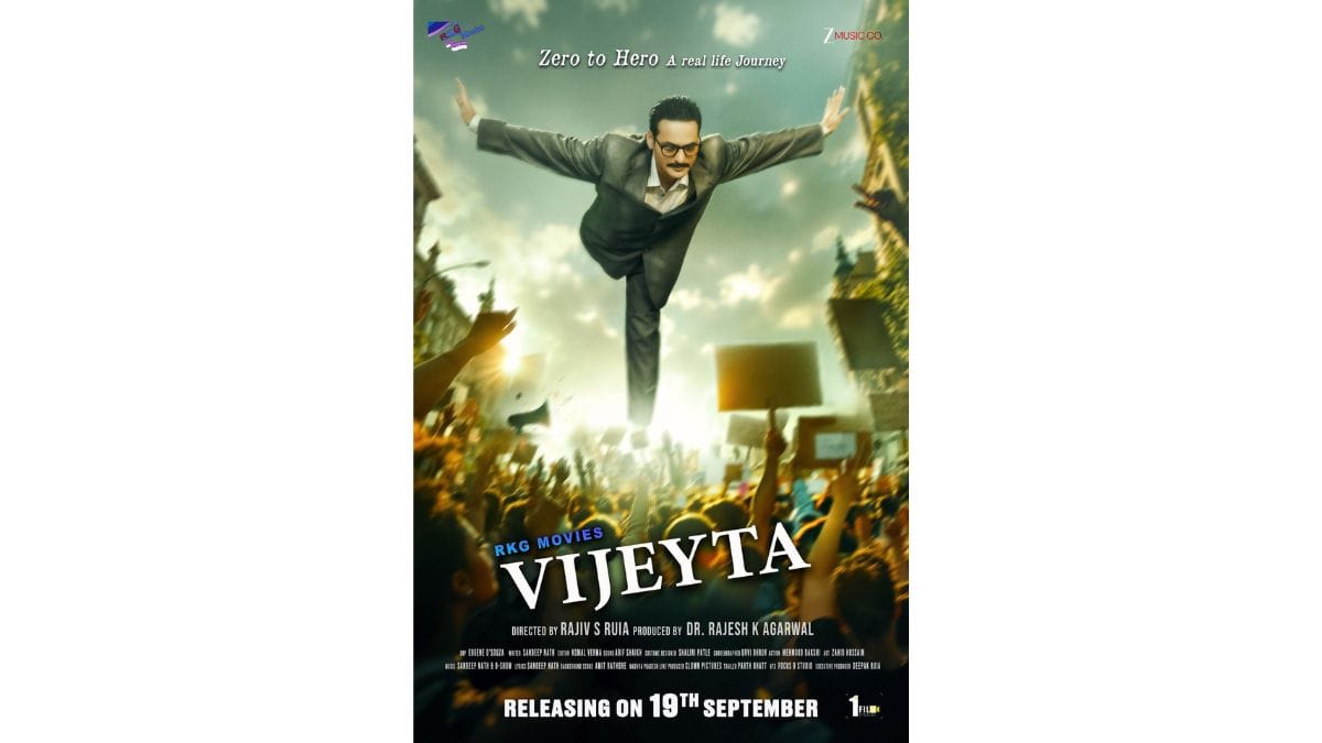 RKG Movies Unveils Poster of ‘Vijeyta’ – The Grit-to-Glory Story of Dr Rajesh K Agarwal