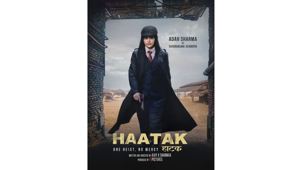 After Blockbuster The Kerala Story, Adah Sharma’s Poster from Crime Thriller Haatak Unveiled