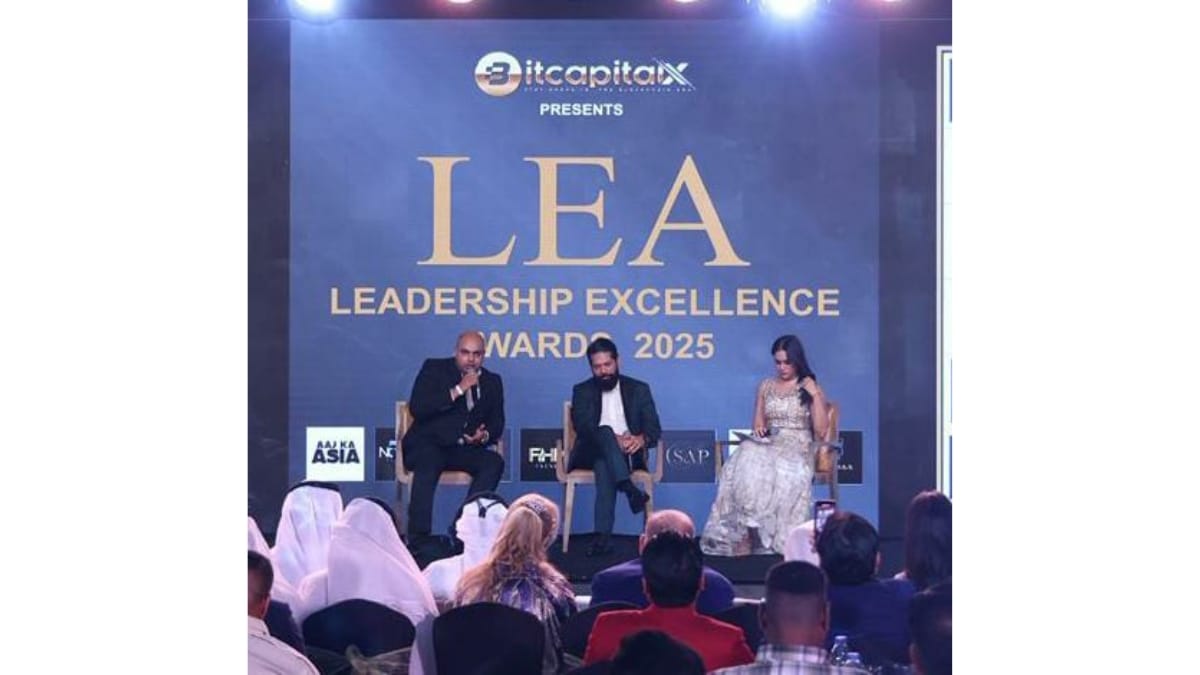 Bit CapitalX Honors Outstanding Business Leaders at the Prestigious Leaders Excellence Awards 2025 in Dubai
