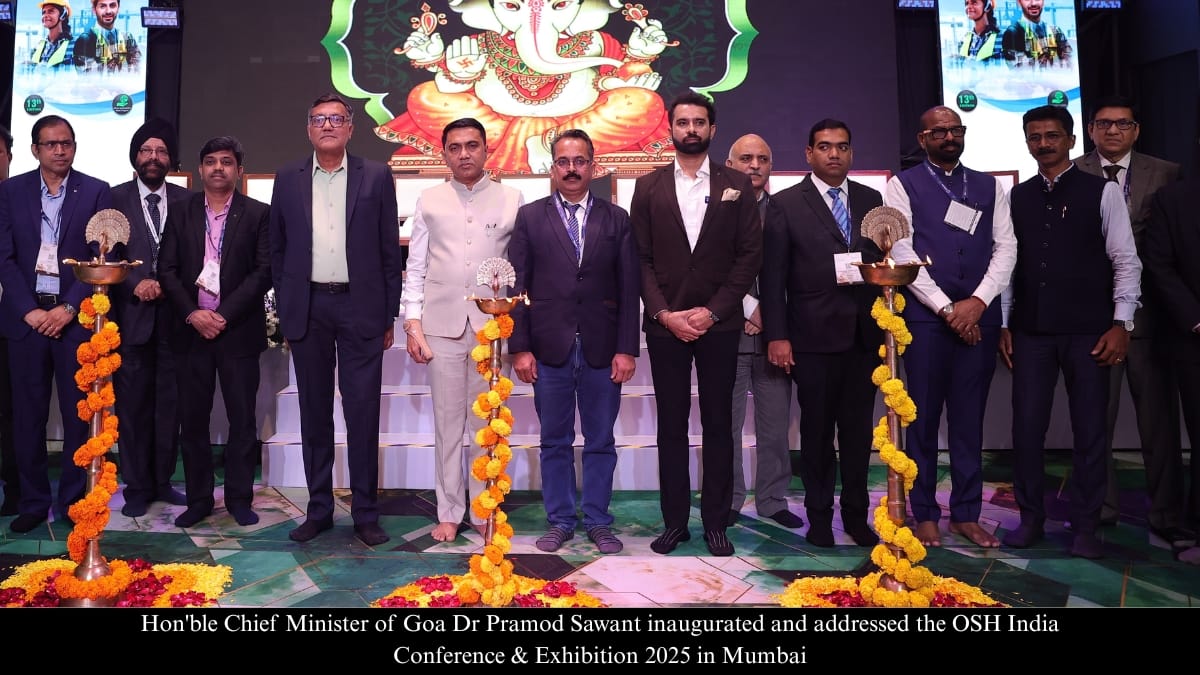 Occupational Safety is a Moral Responsibility, Not Just Compliance: Goa CM Dr. Pramod Sawant at OSH India 2025