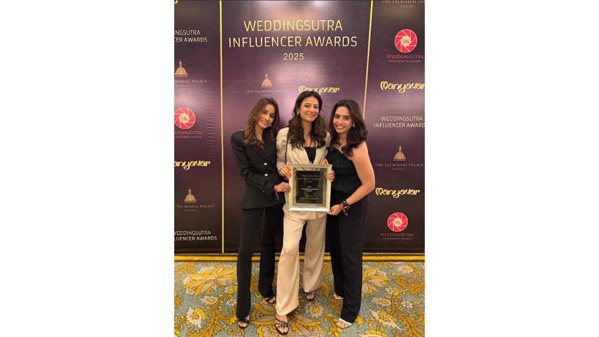 Three Entertainment Wins Gold for Best Wedding Celebration Design at Prestigious WeddingSutra Awards
