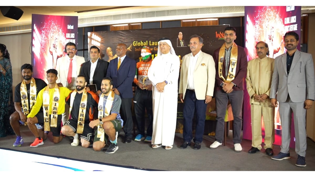 Vasu Shroff launched Roll Ball League in Dubai, India’s New Sport