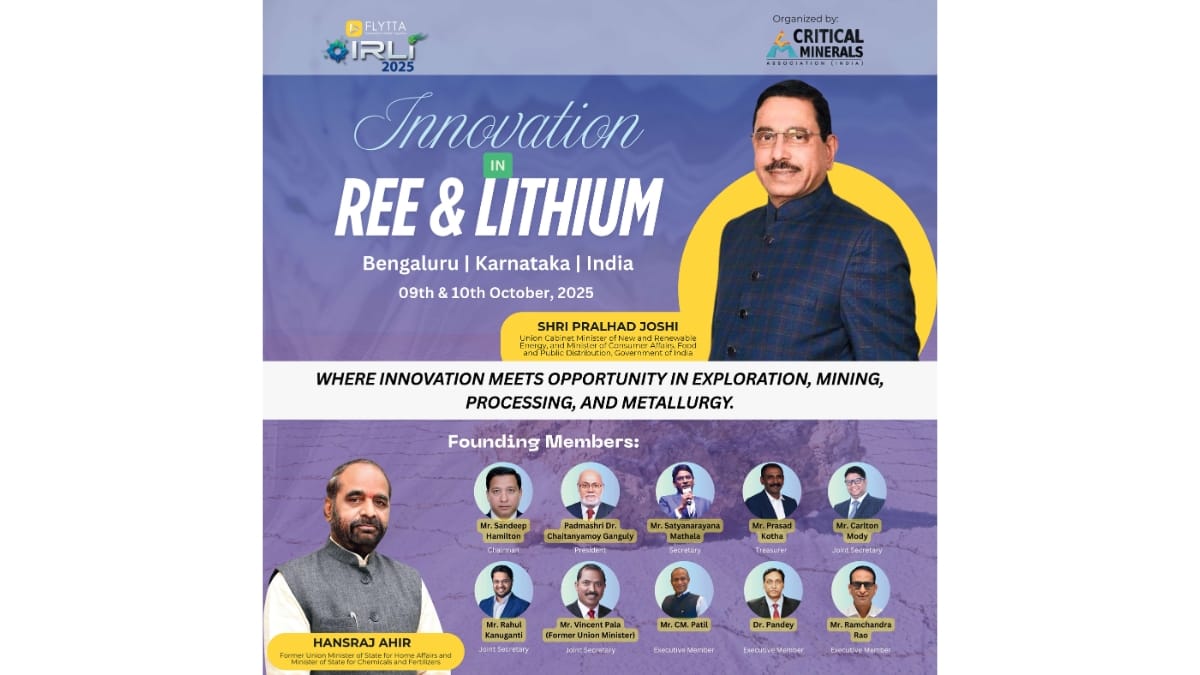 IRLi 2025 Inaugurated in Bengaluru, Brings Together Global Leaders to Drive Innovation in Rare Earths and Lithium
